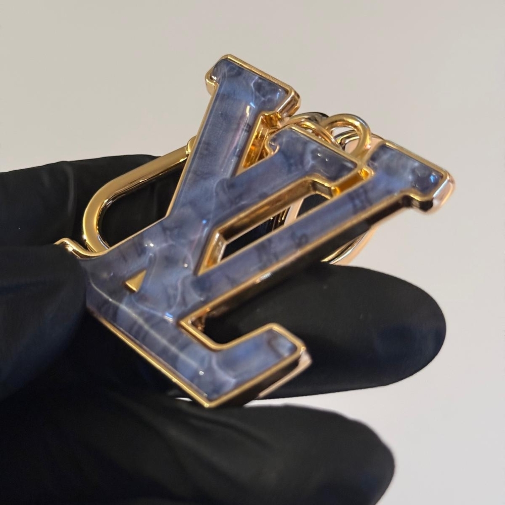 Louis Vuitton Gloss Monogram Initials Keychain Ba… - image 6